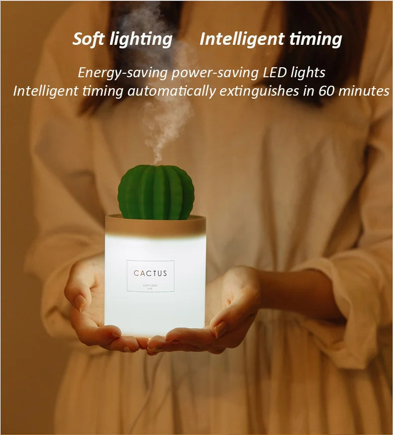 Aromatizador Cactus - USB Portátil