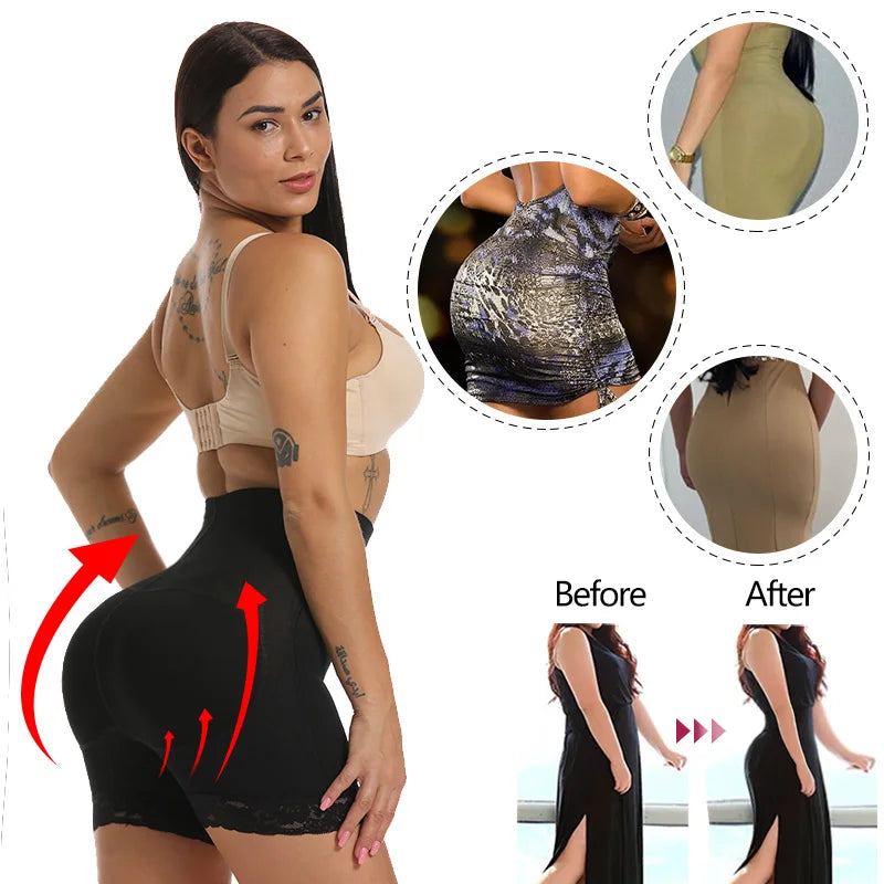 Calcinha modeladora de cintura alta feminina