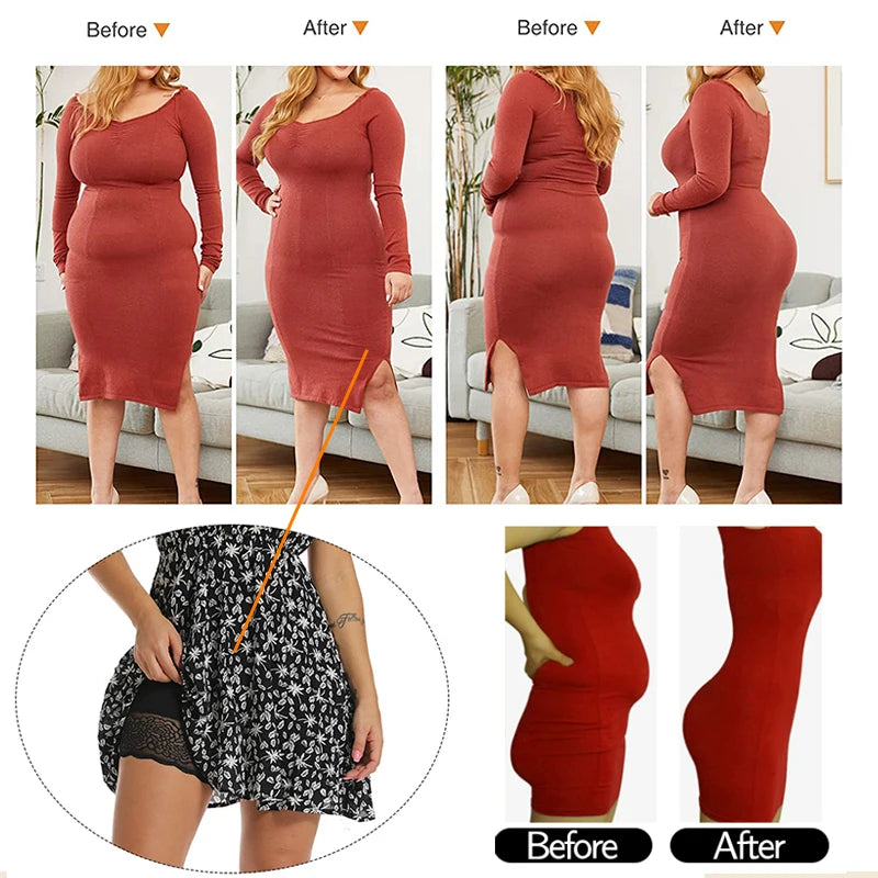 Calcinha modeladora de cintura alta feminina