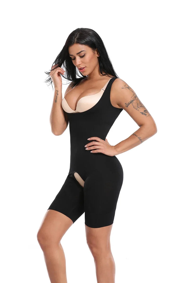 Modelador Feminino Emagrecedor - Virilha Aberta